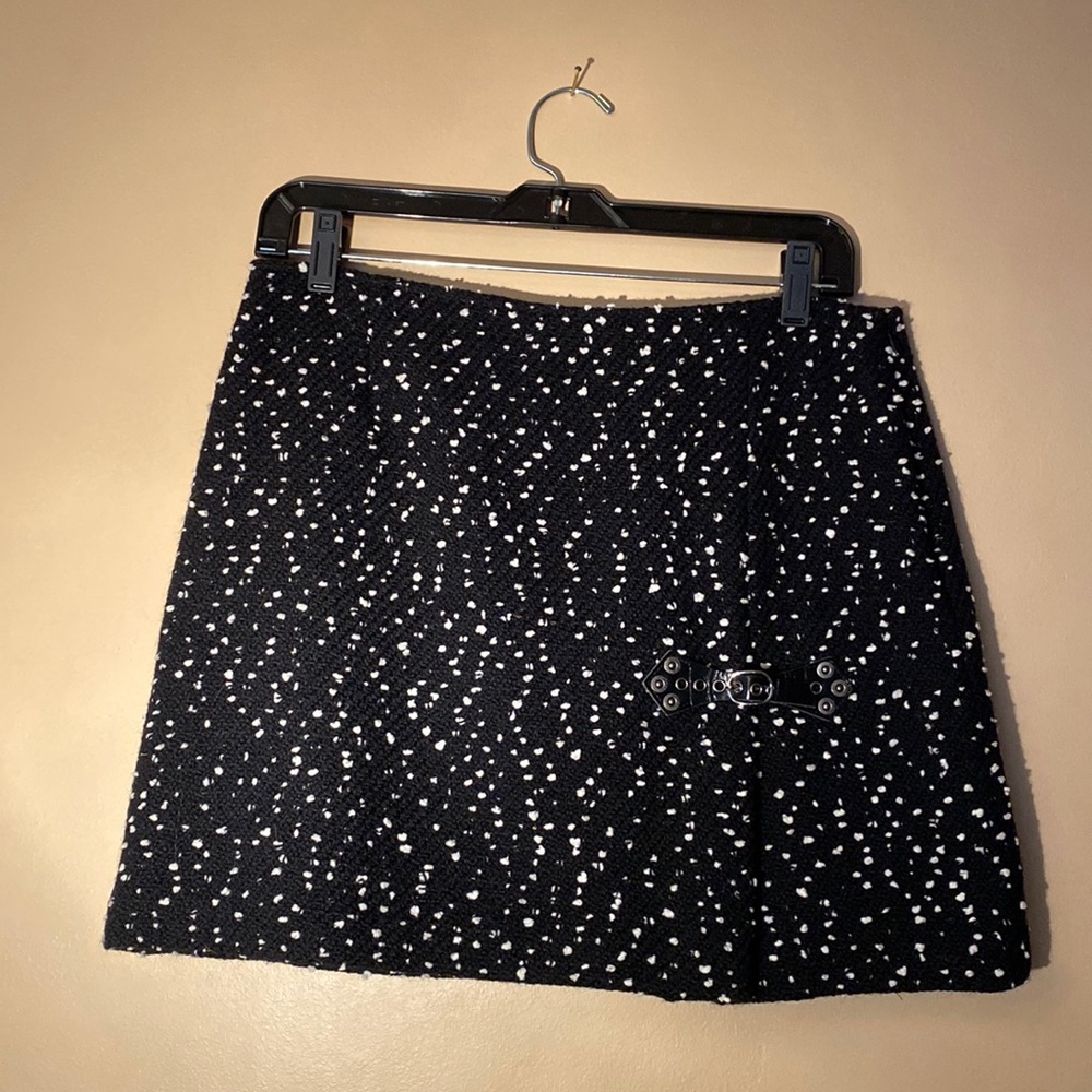 WOOL PREPPY SKIRT, CYNTHIA STEFFE MEDIUM (size 8)